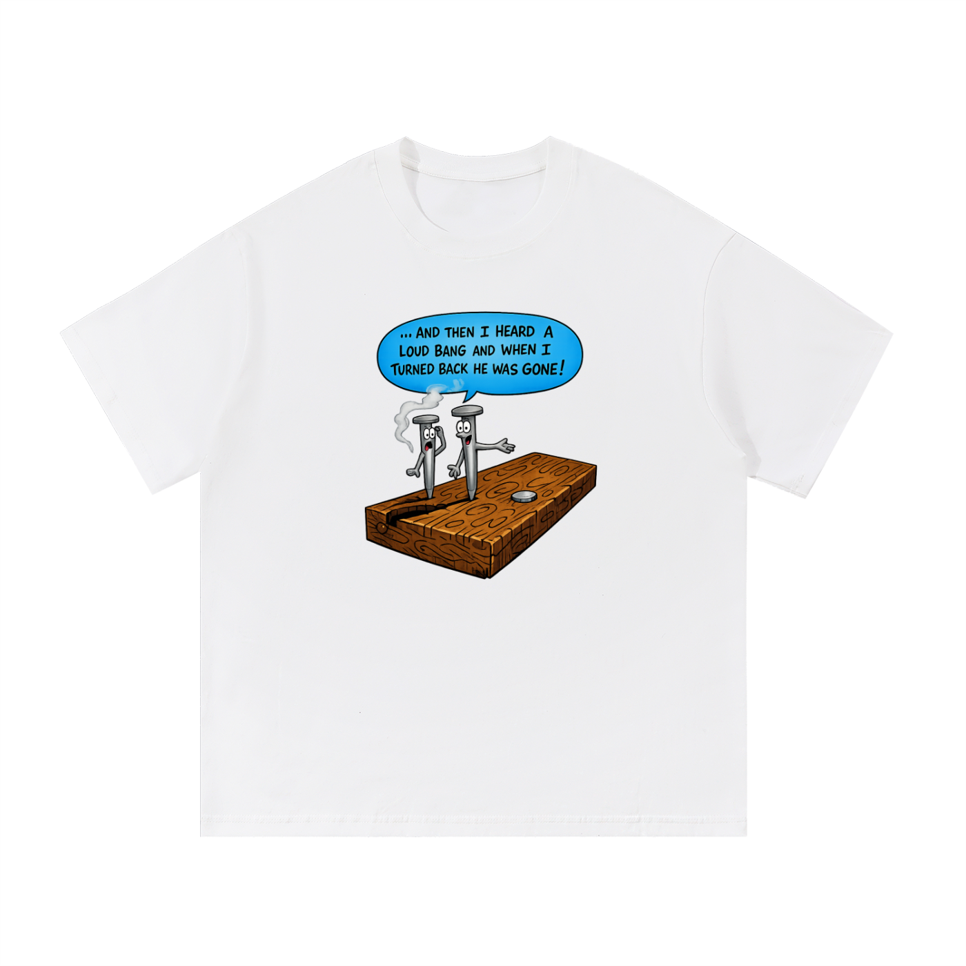 Tradie Nail Pun Tee